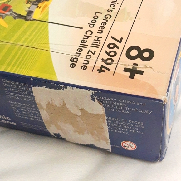 LEGO Sonic the Hedgehog Green Hill Zone Loop Challenge COMPLETE WITH BOX DAMAGE - Picture 14 of 16